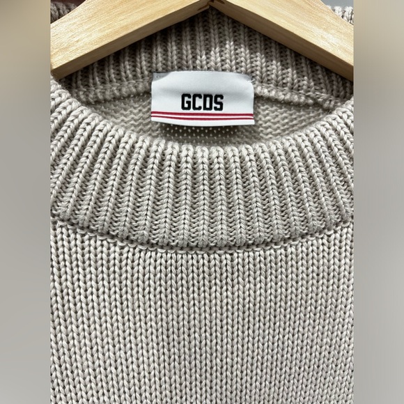 GCDS Off-White Knit Sweater - XXL - Brand New (No tags) - Picture 5 of 10